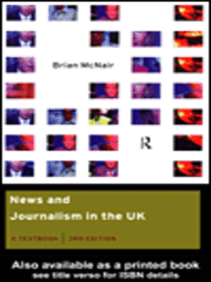cover image of News and Journalism in the UK